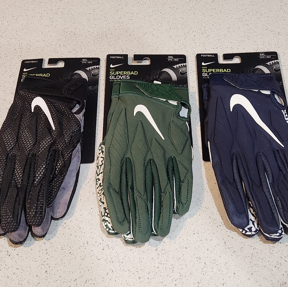 Nike Superbad Lot of 3 3XL Navy Blue, Green and Black